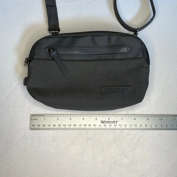 Travelon Anti-Theft Metro Convertible Small Crossbody Belt bag - Picture 11 of 15